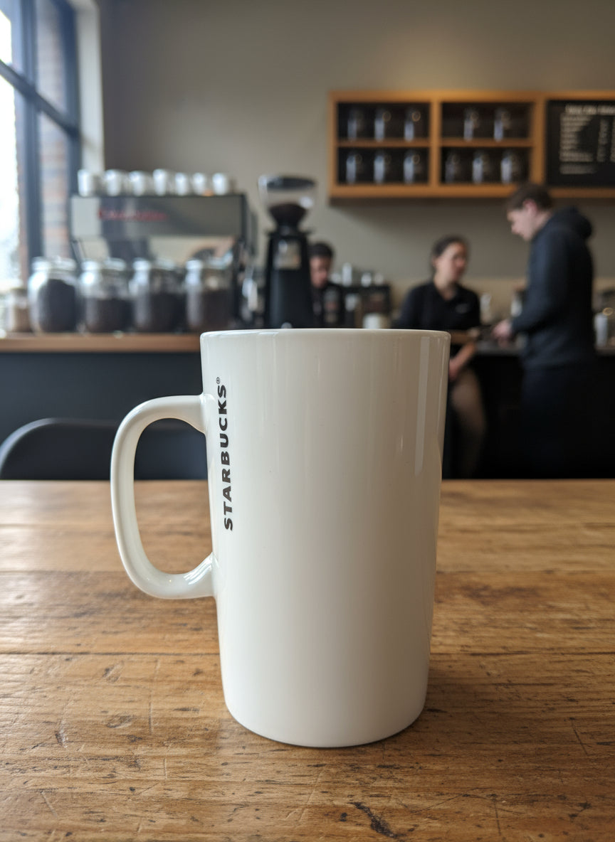 Starbucks Siren Ceramic 5.5" Tall 16oz Coffee Mug Cup Collector's Item 2017