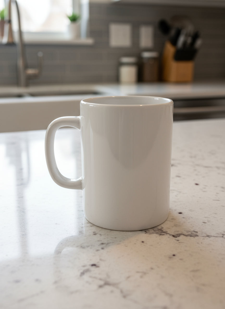 Rae Dunn Hey Girl Large Coffee Mug Cup 4 5/8" Tall Artisan Collection by Magenta