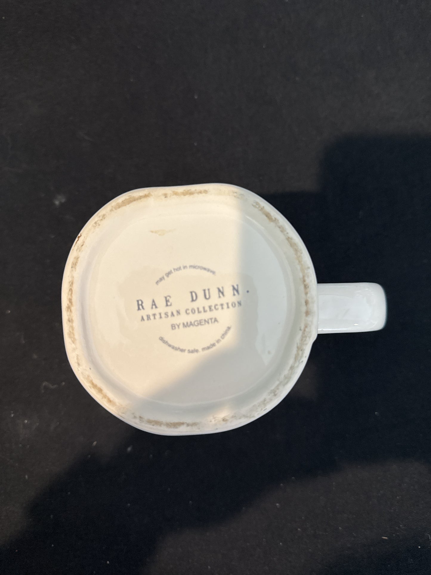 Rae Dunn Hey Girl Large Coffee Mug Cup 4 5/8" Tall Artisan Collection by Magenta