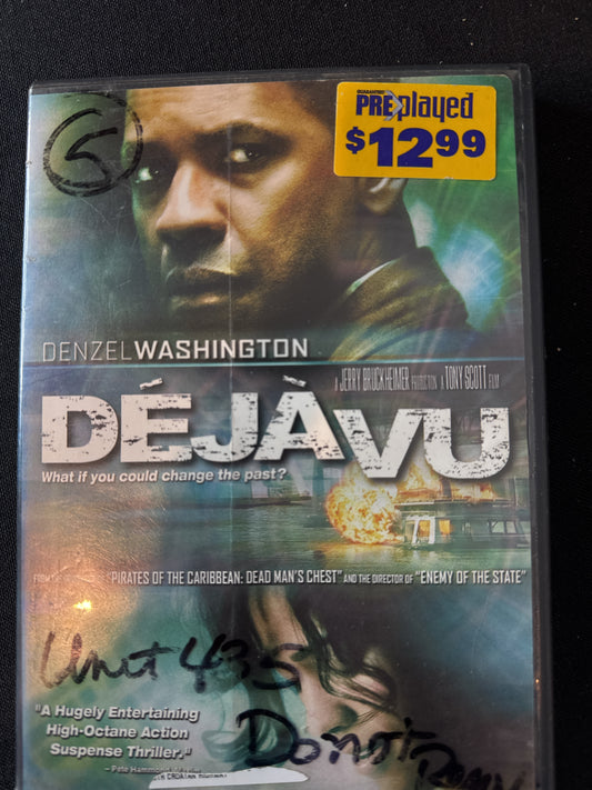 Deja Vu DVD