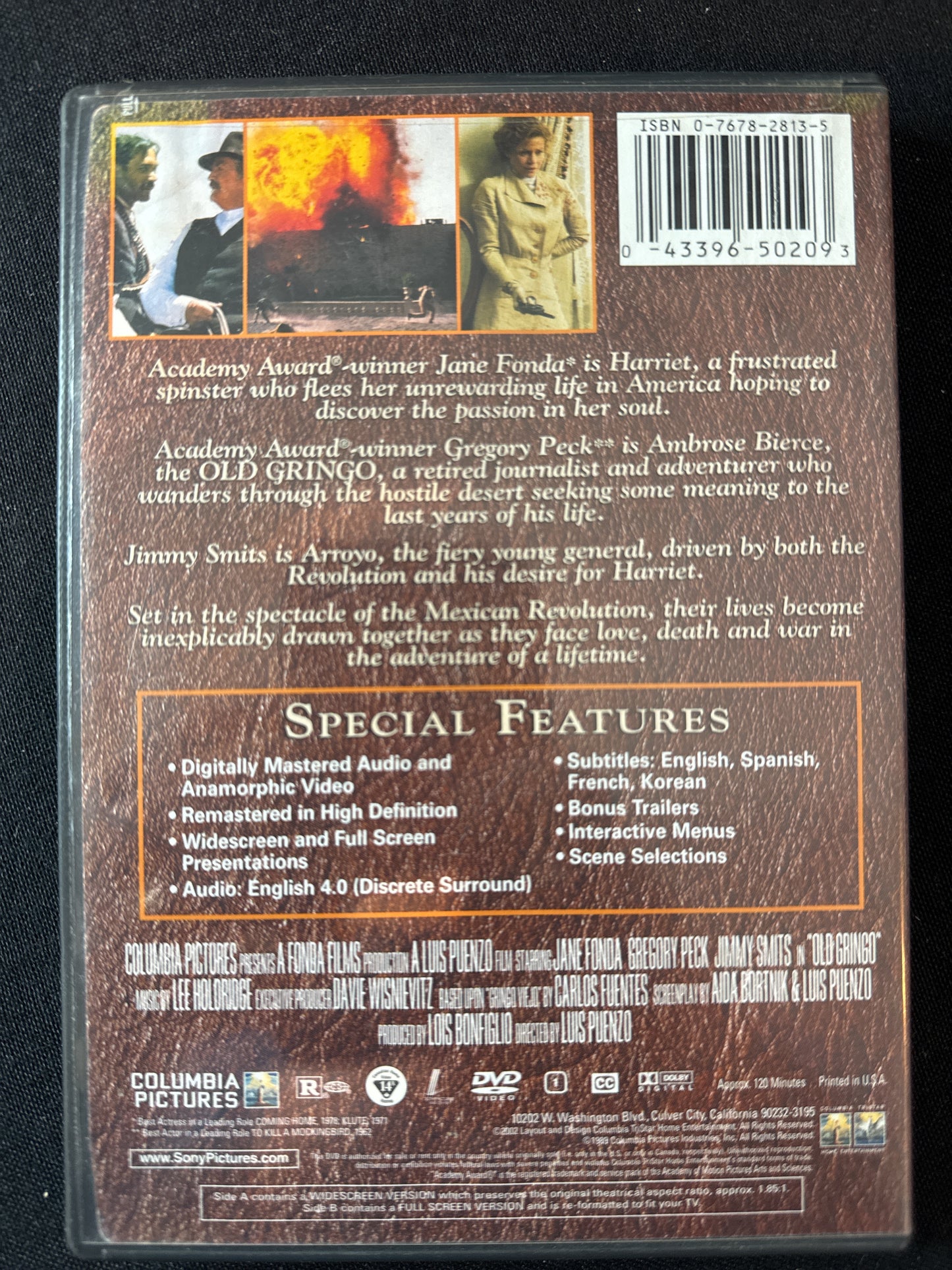Old Gringo DVD