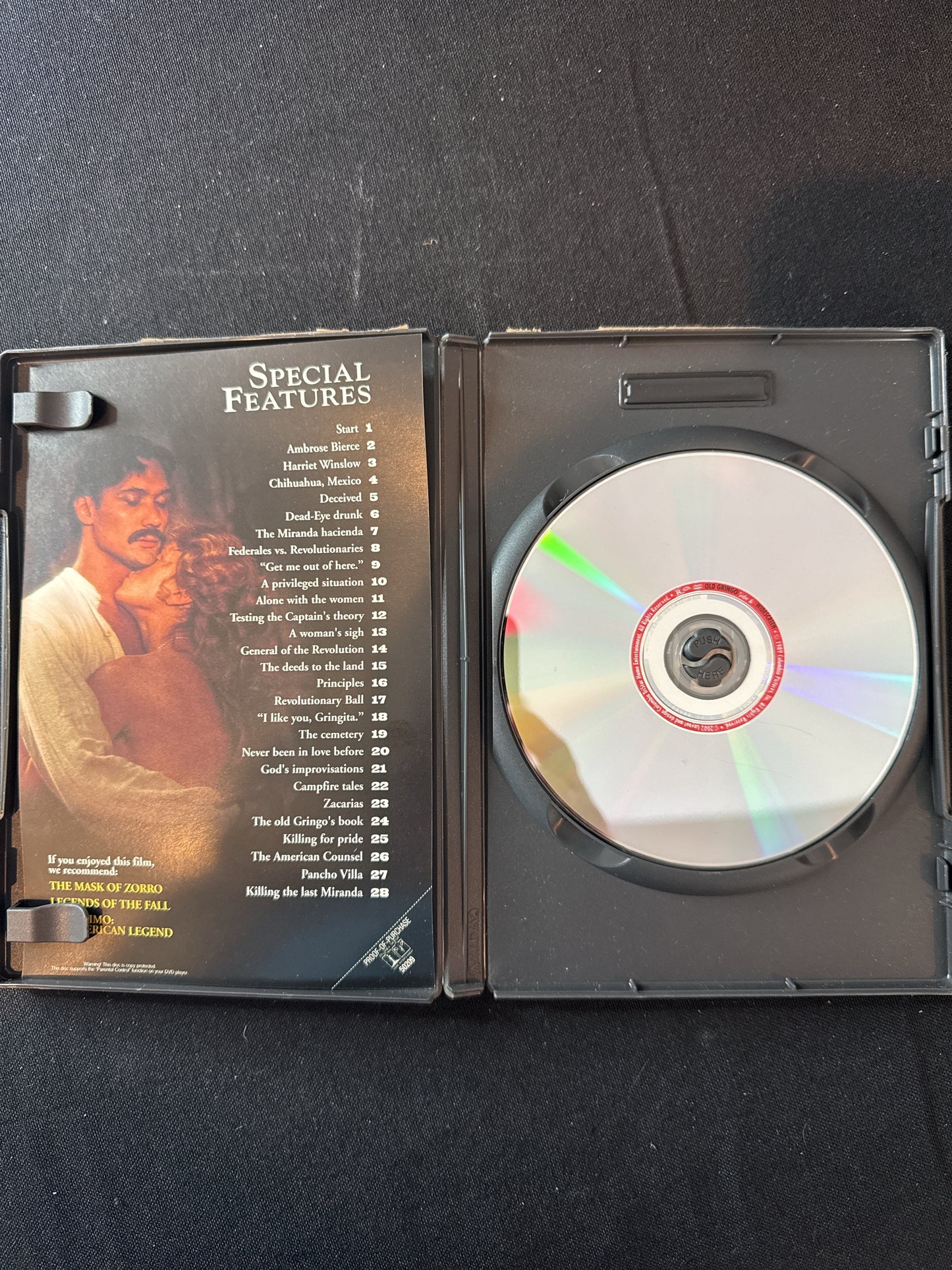 Old Gringo DVD