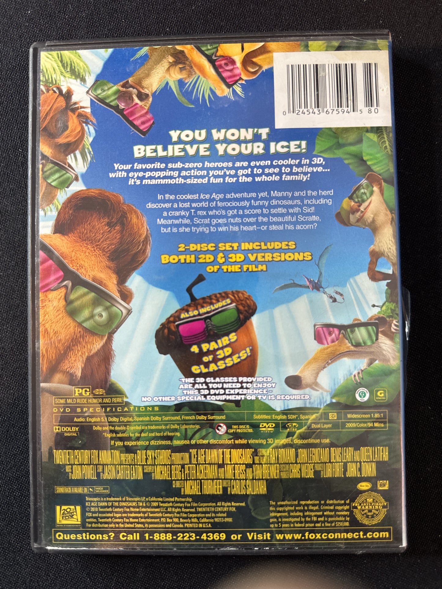 Ice Age Dawn of the Dinosaurs DVD