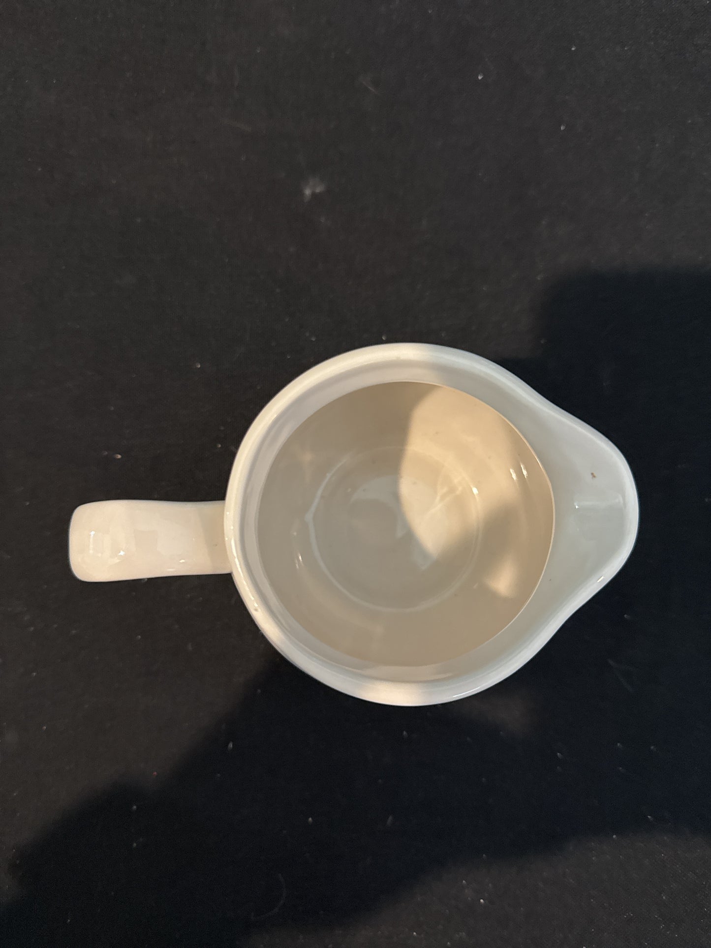 Rae Dunn POUR Milk Creamer Pitcher Artisan Collection by Magenta 3.75" Tall