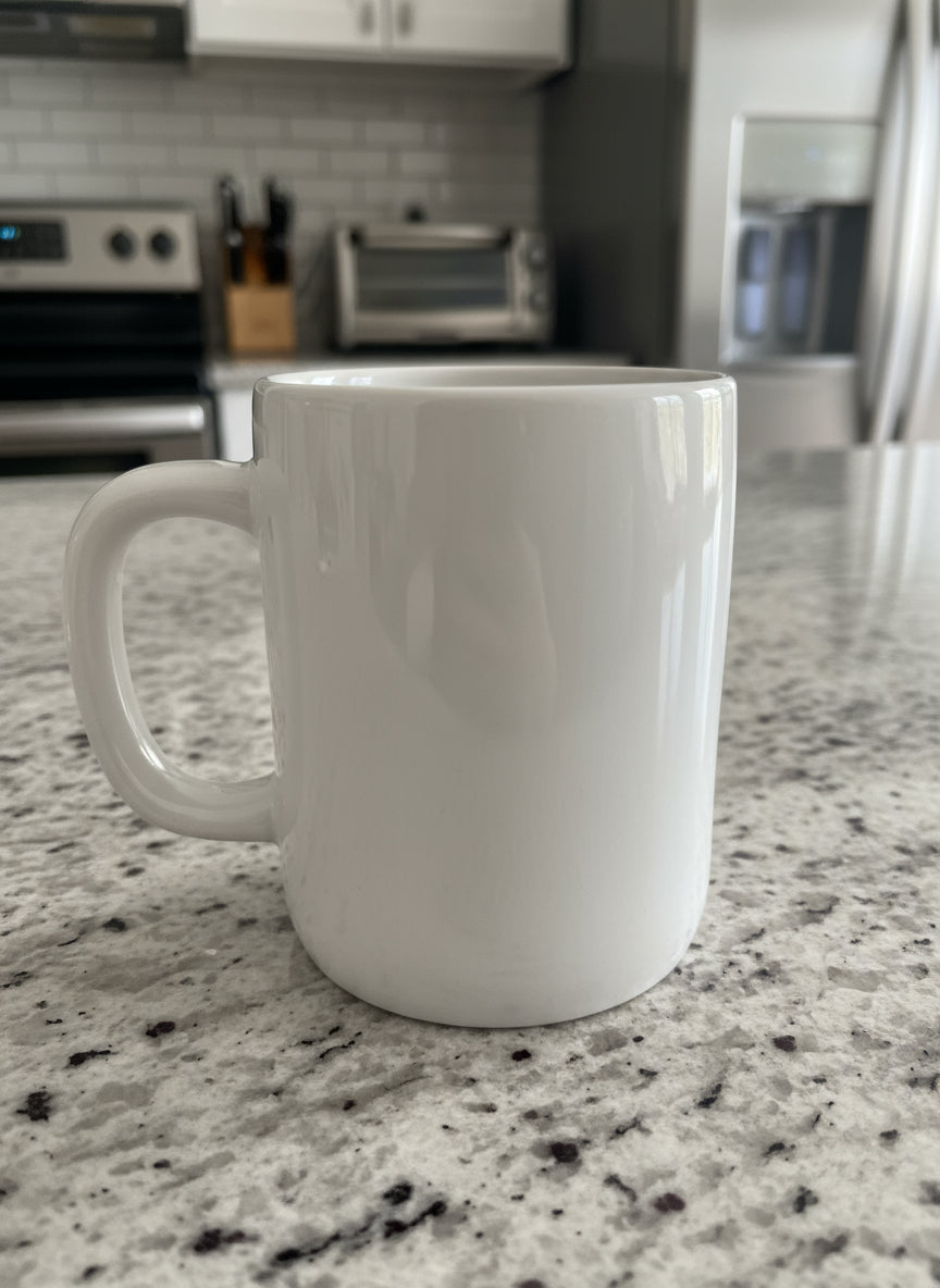 Rae Dunn BELIEVE IN CHANGE Large Coffee Cup Mug 4.75" Tall New Artisan Collection