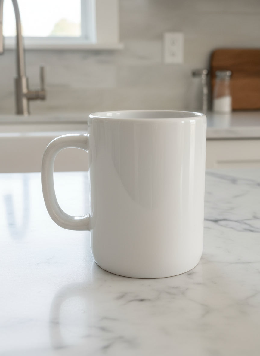 Rae Dunn ANGEL Large Coffee Cup Mug 4.75" Tall New Artisan Collection by Magenta