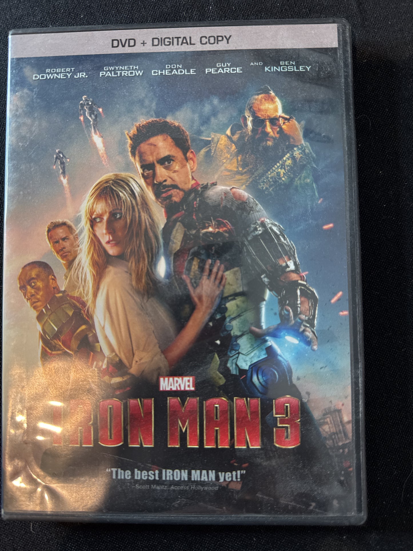 Iron Man 3 Marvel DVD