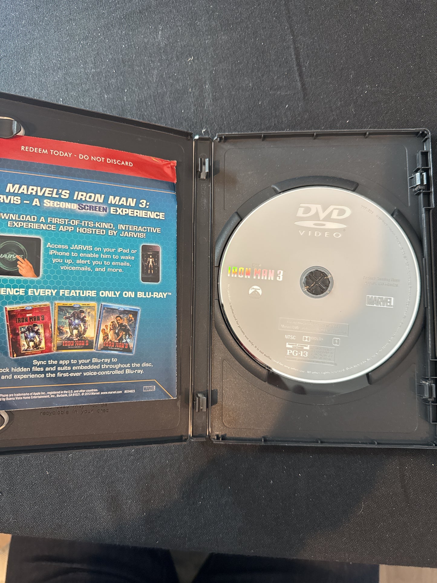 Iron Man 3 Marvel DVD