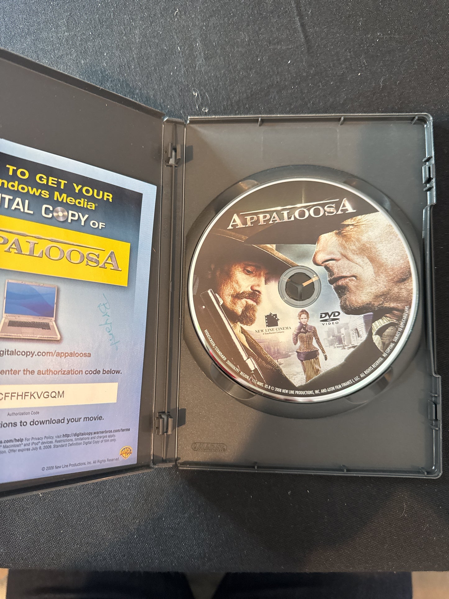 Appaloosa DVD