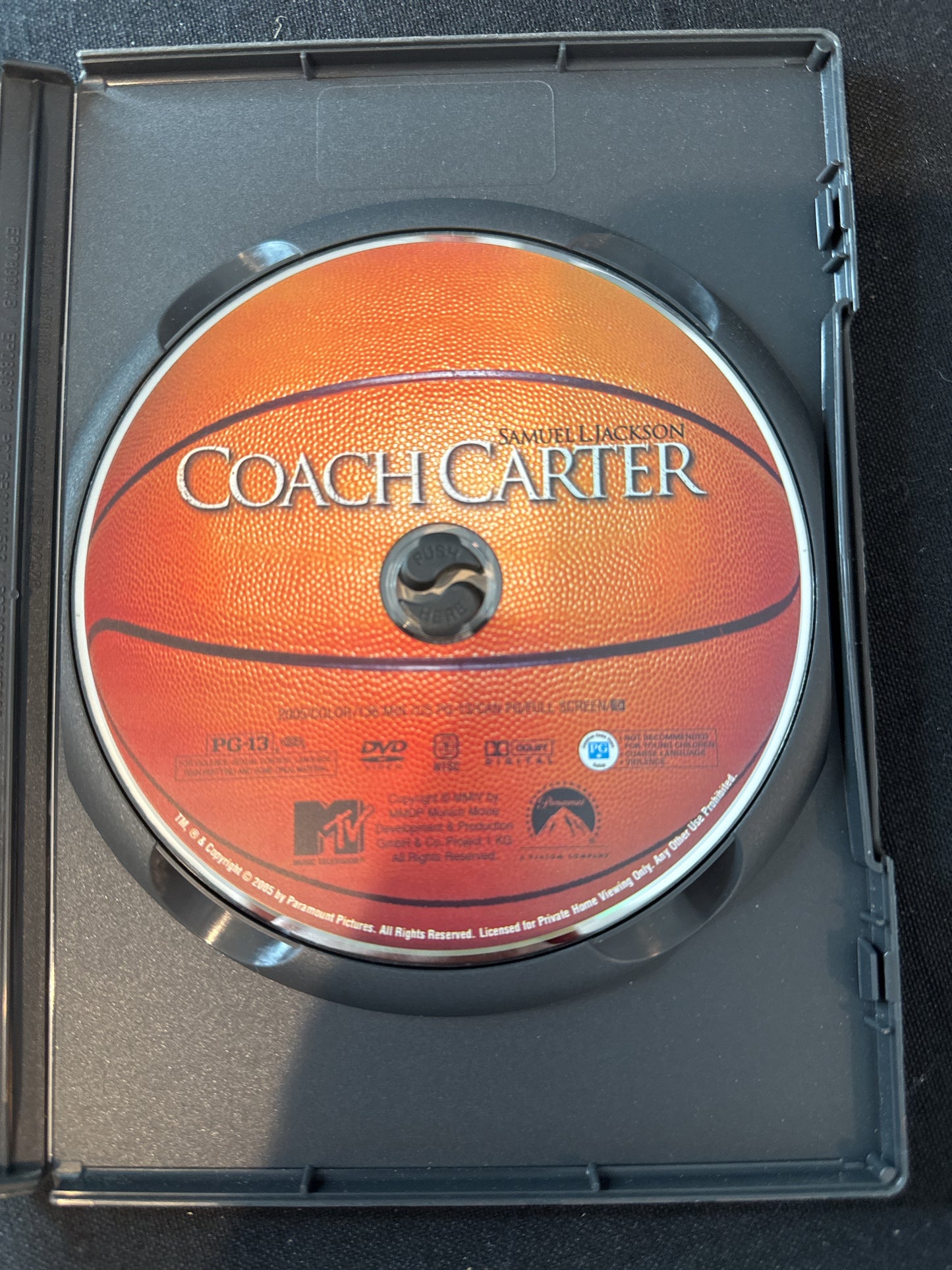 Coach Carter DVD