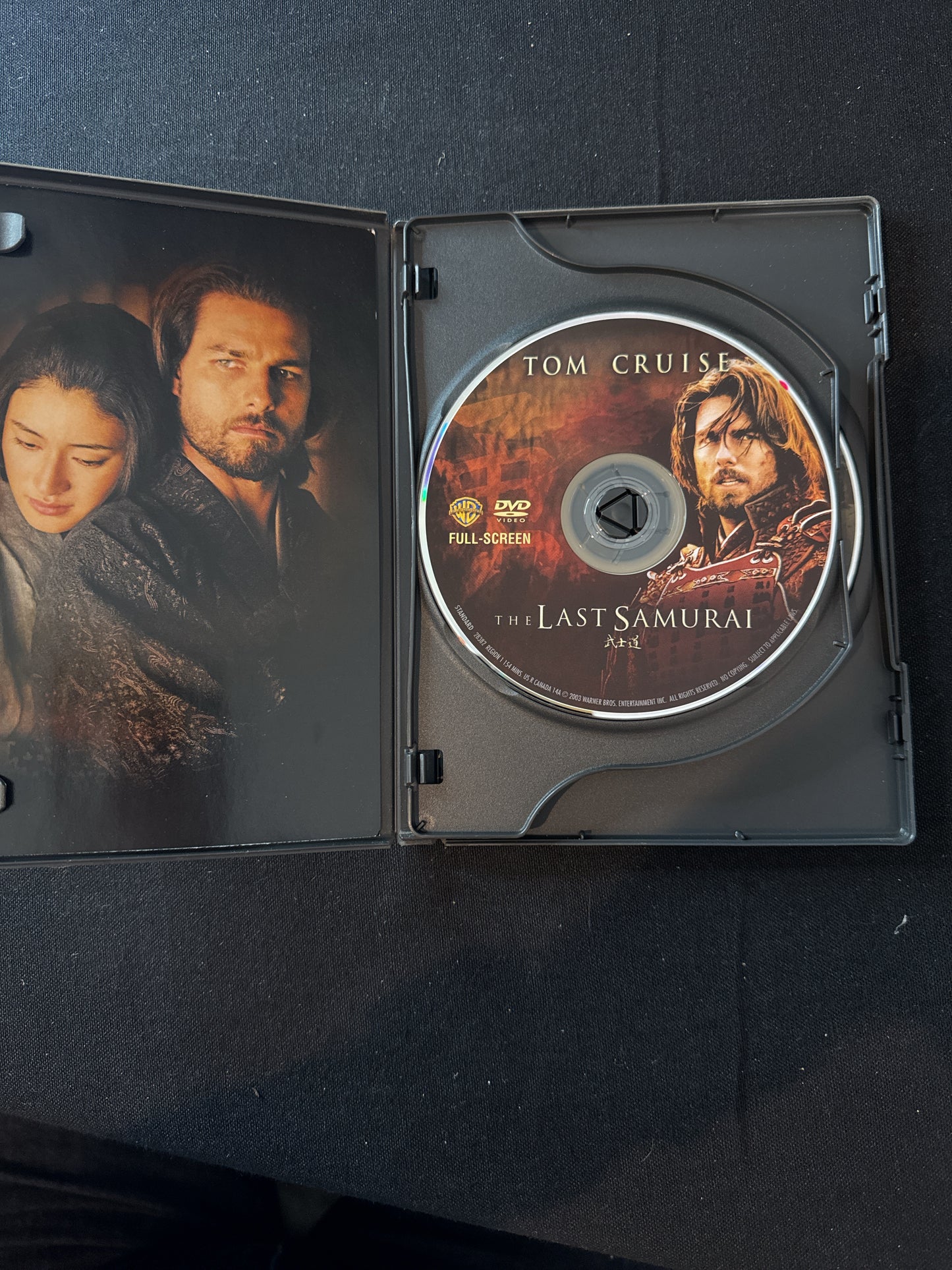 Tom Cruise The Last Samurai DVDs