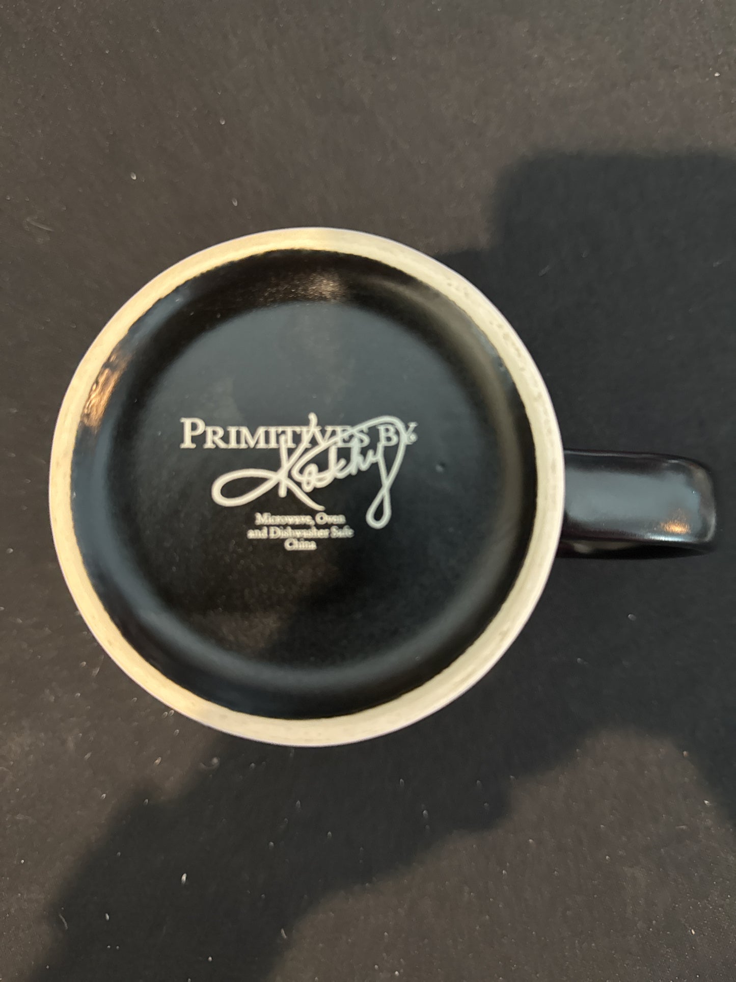 Primitives by Kathy "Good Days Start With Coffee And A Dog" Coffee Cup Mug 4 5/8" Tall