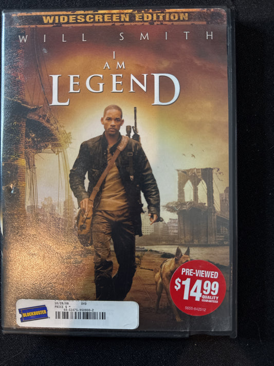 I Am Legend DVD