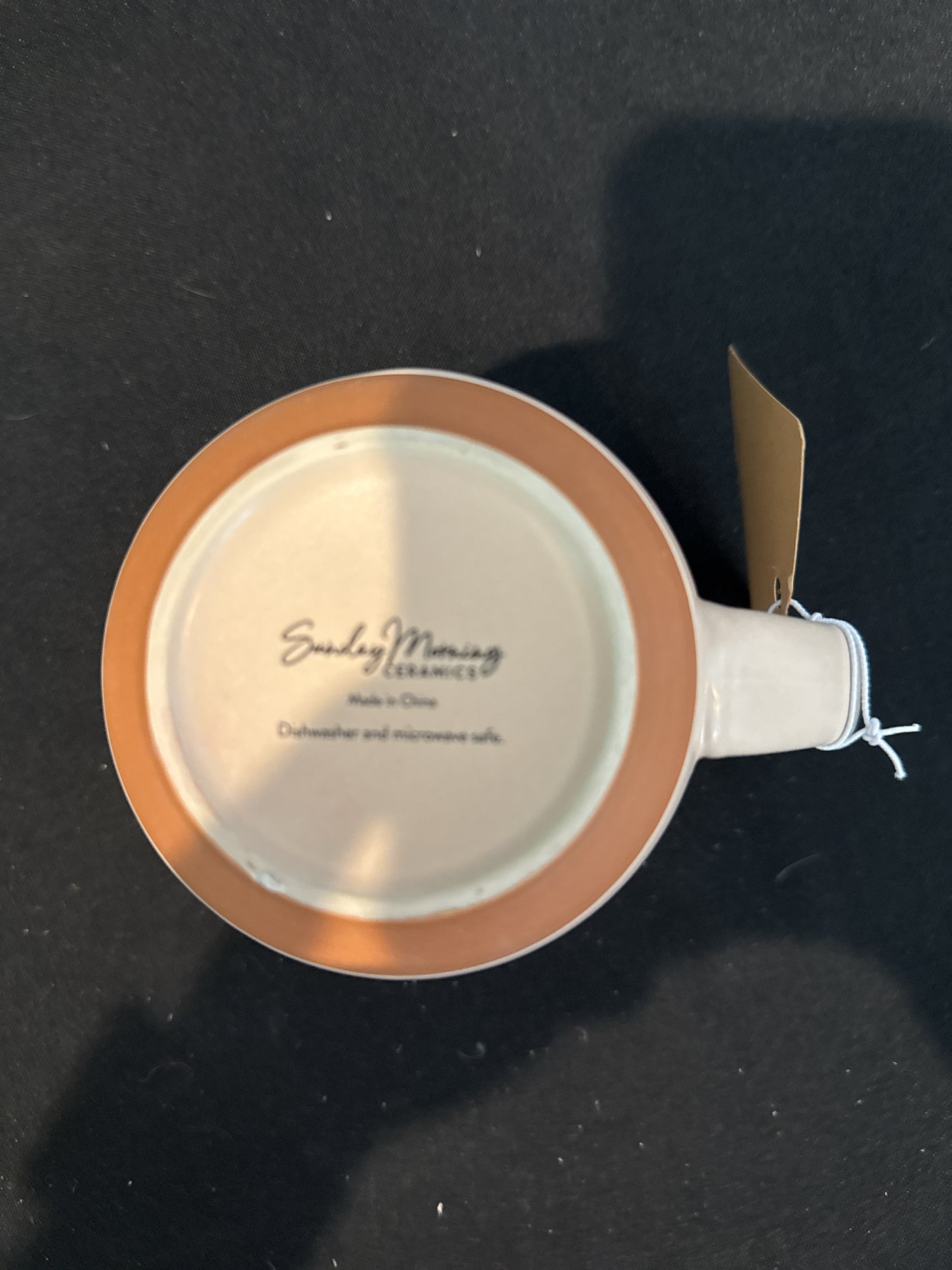 Sunday Morning Ceramics Espresso Martini Cocktail Club Coffee Cup Mug 4.25" Tall New