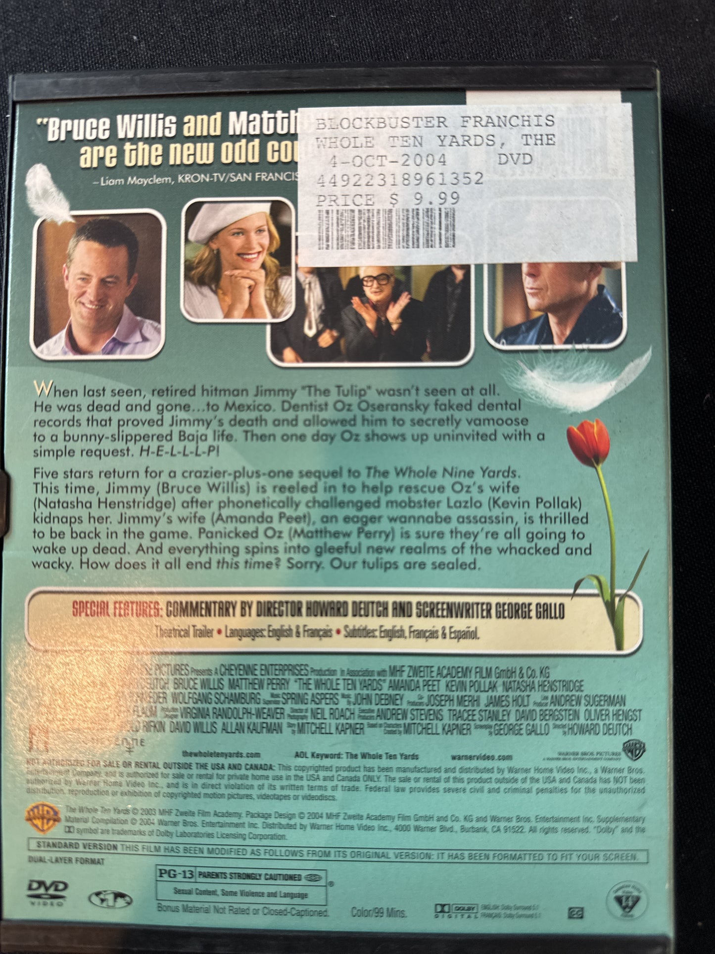 The Whole Ten Yards DVD