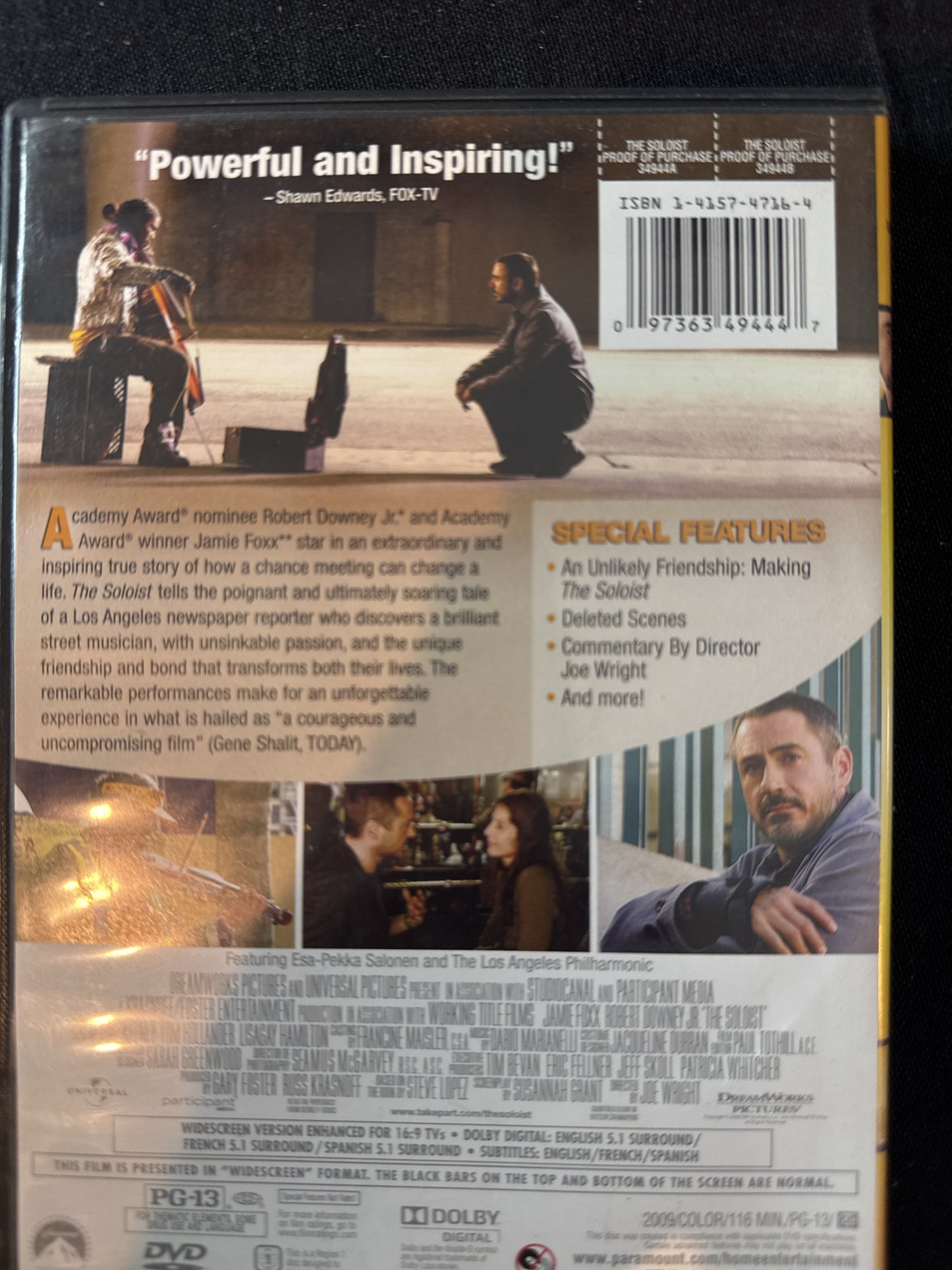 The Soloist DVD