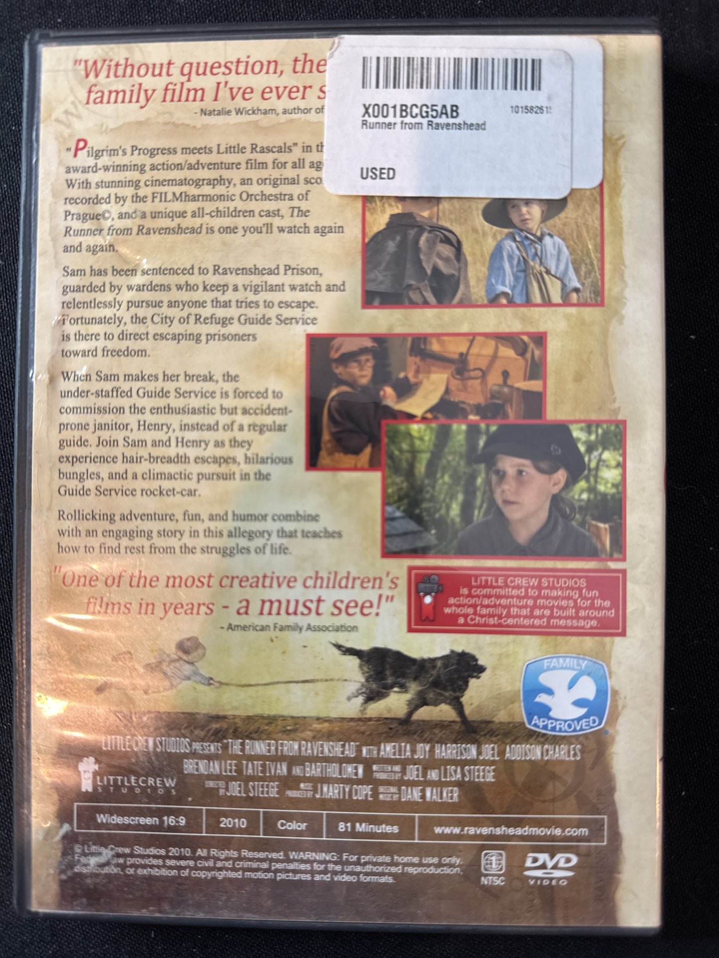 The Runner From Ravenshead DVD