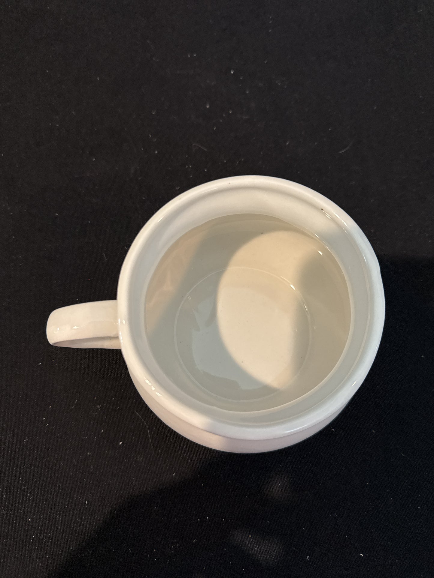 Vintage 1970s Tomato Soup Recipe Ceramic Bowl Mug Cup 3.25" Tall