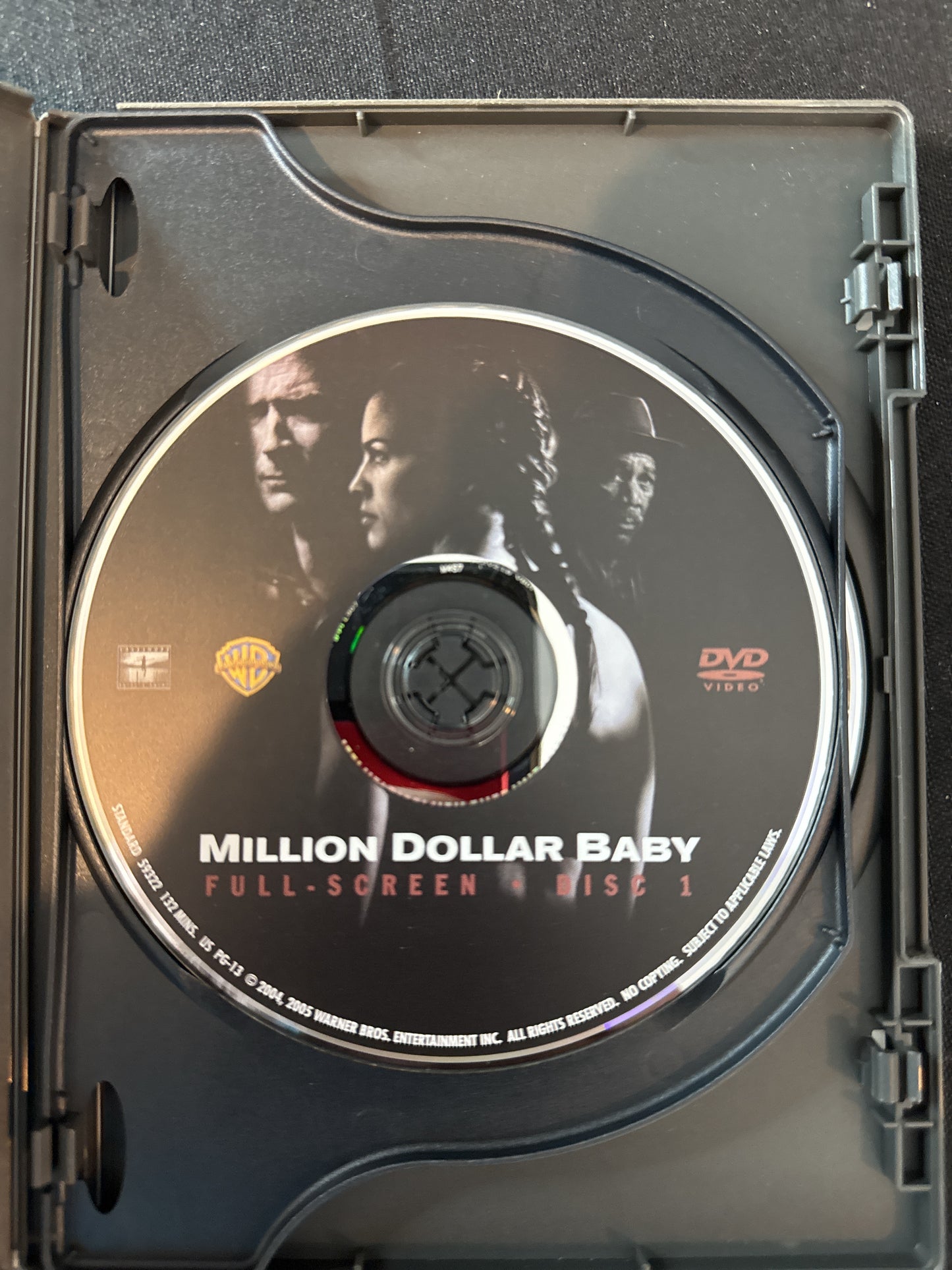 Million Dollar Baby DVDs