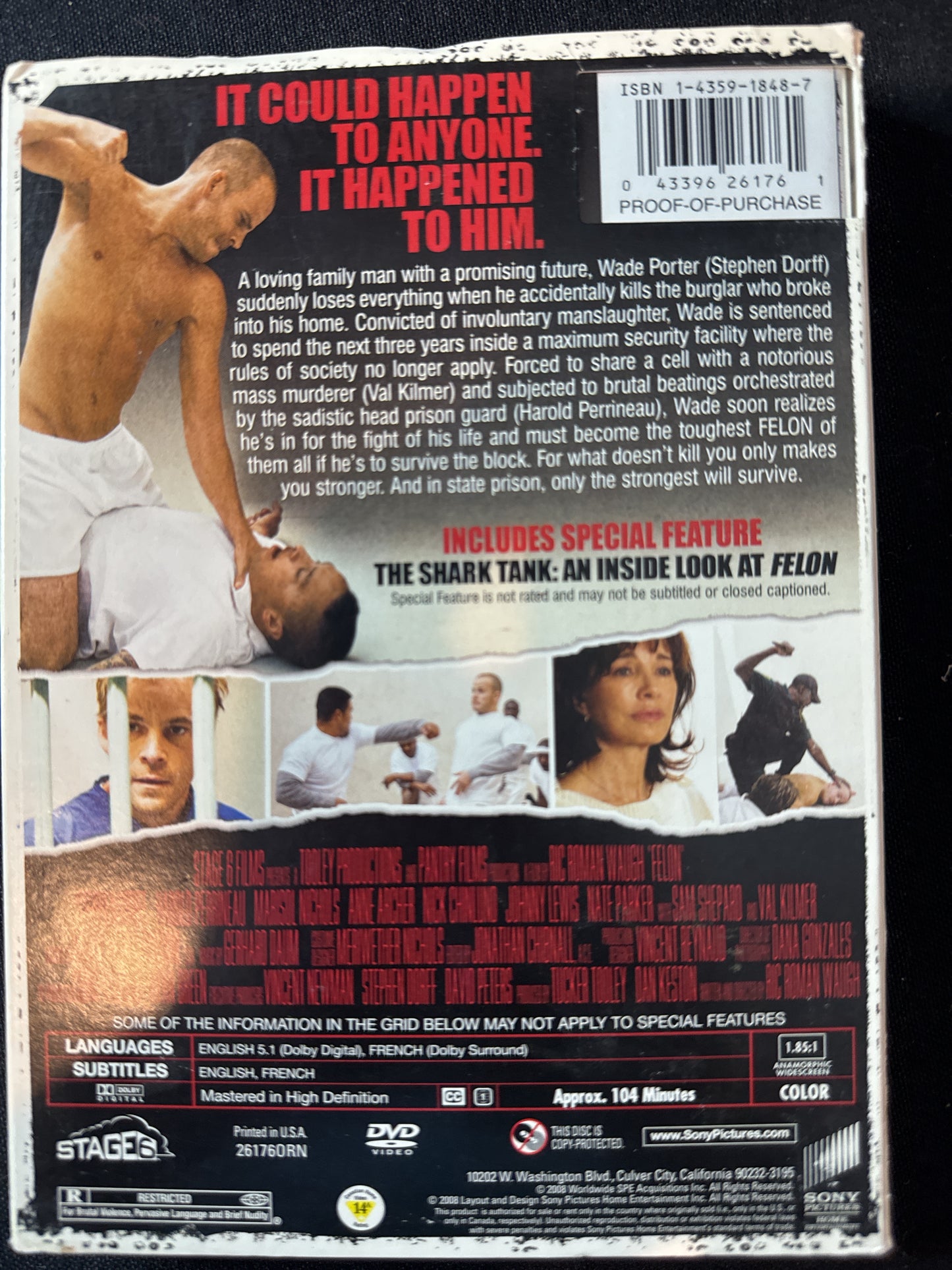 Felon DVD
