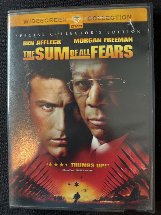 The Sum of All Fears DVD