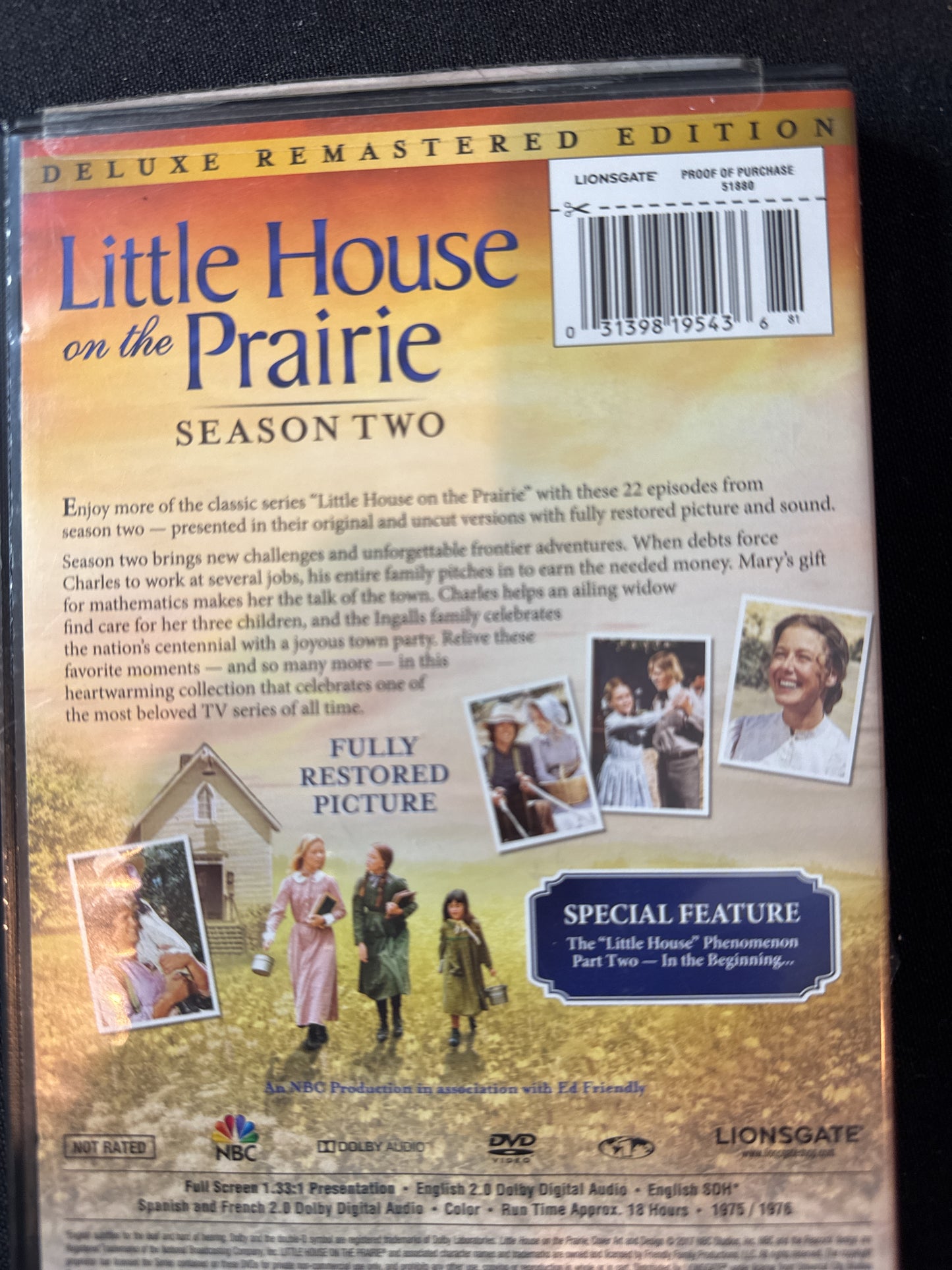 Little House on the Prairie Season Two 5 DVD Set