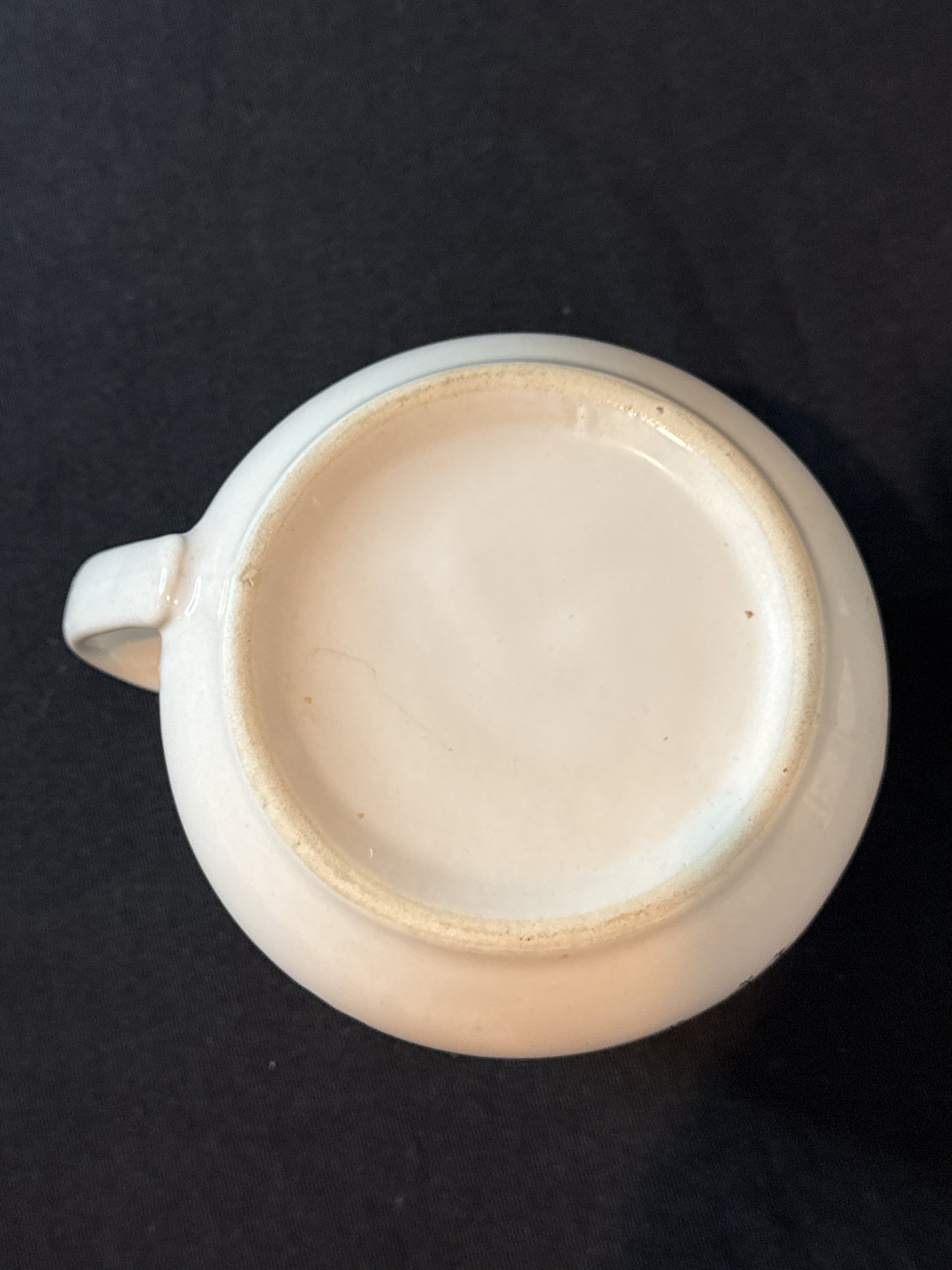 Vintage 1970s Chicken Soup Recipe Ceramic Bowl Mug Cup 3.25" Tall