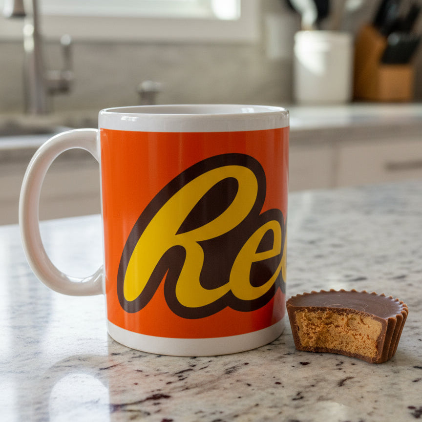 Original Reese's Peanut Butter Cup Coffee Cup Mug Galerie 3.75" Tall