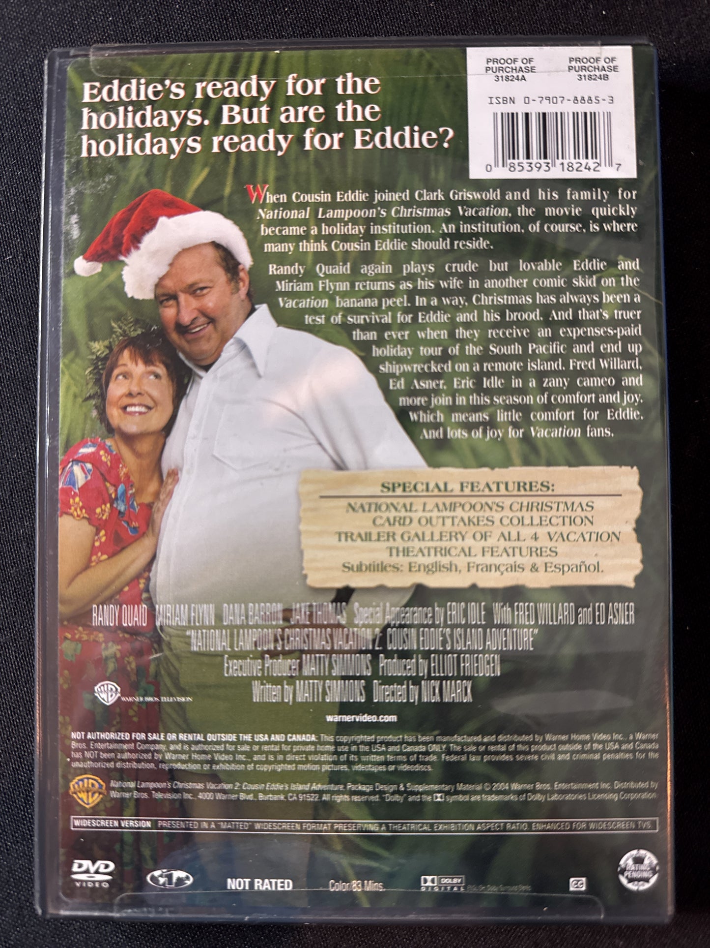 National Lampoon's Christmas Vacation 2 Cousin Eddie's Island Adventure DVD