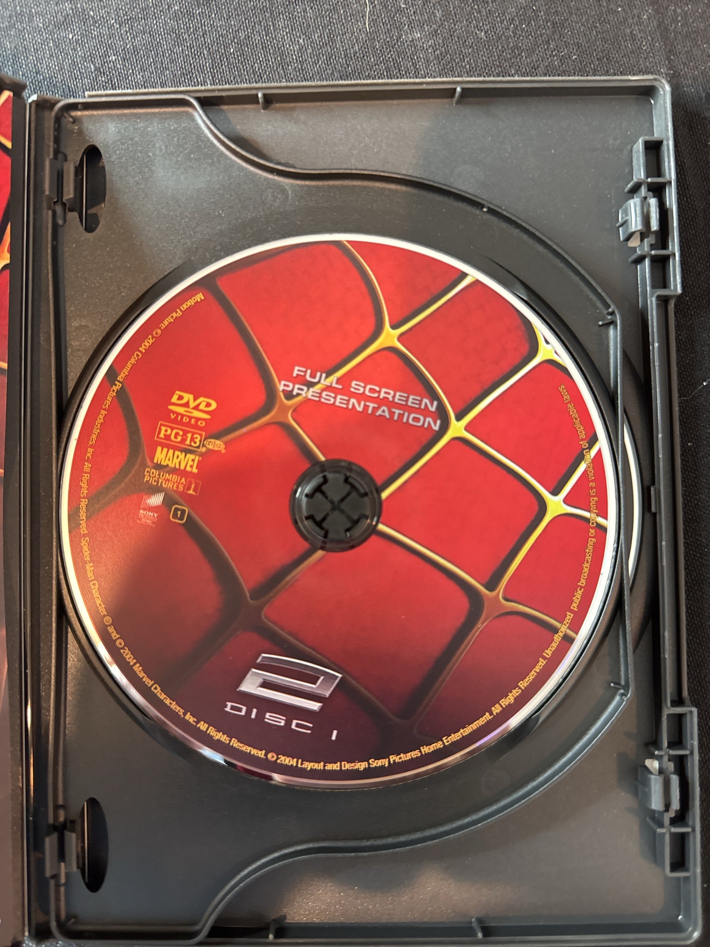 Spider-Man 2 DVDs