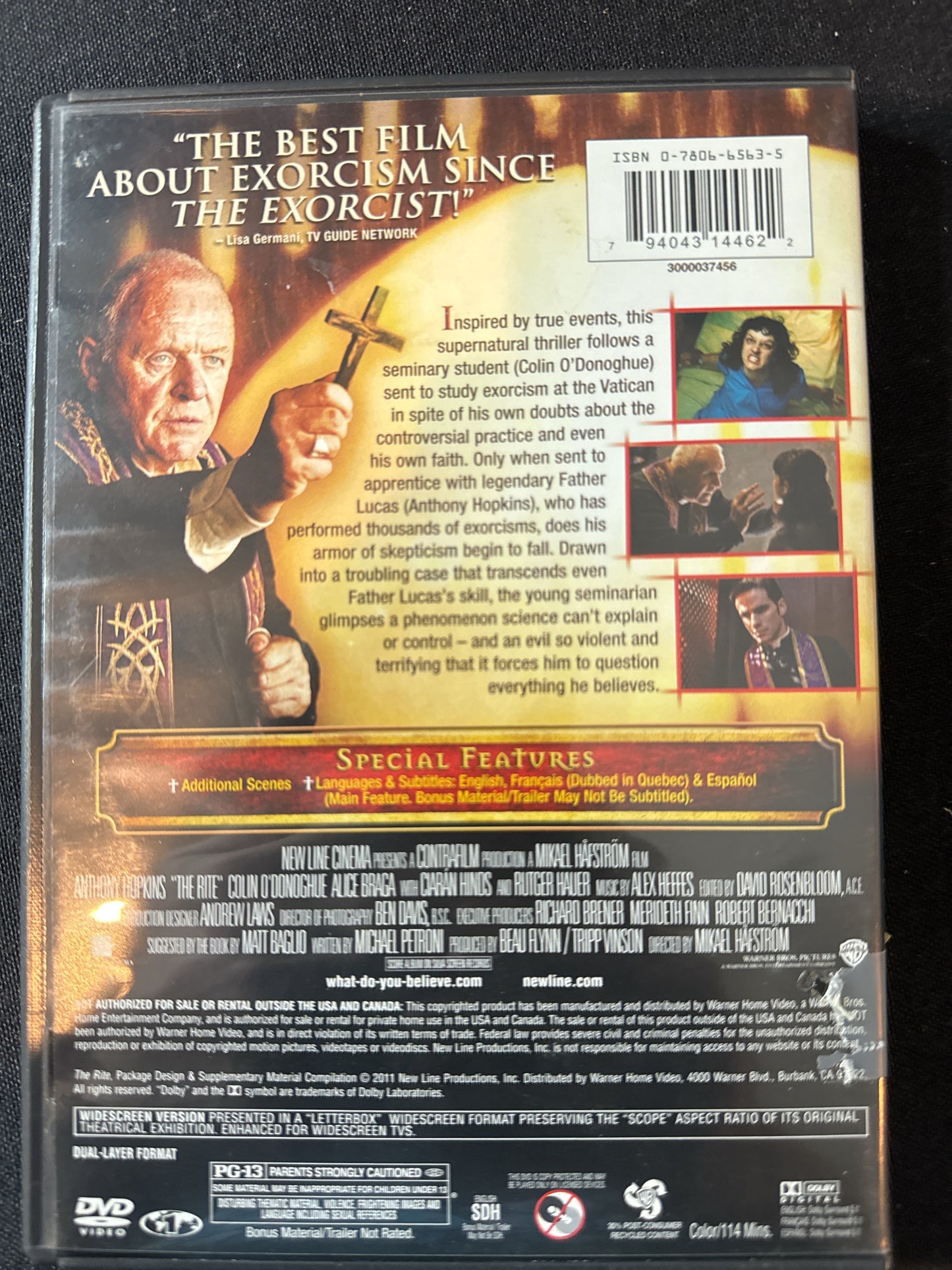The Rite DVD