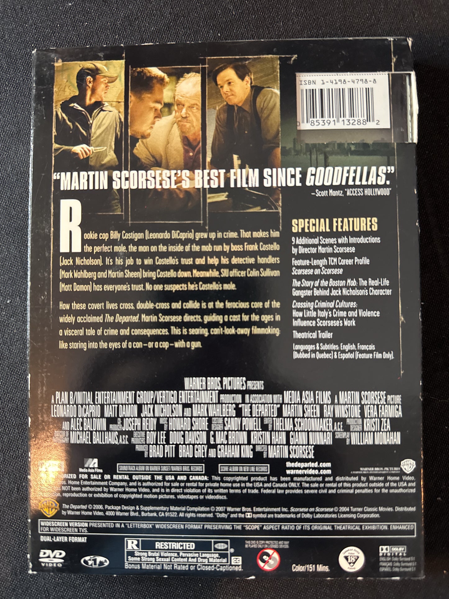 The Departed DVDs