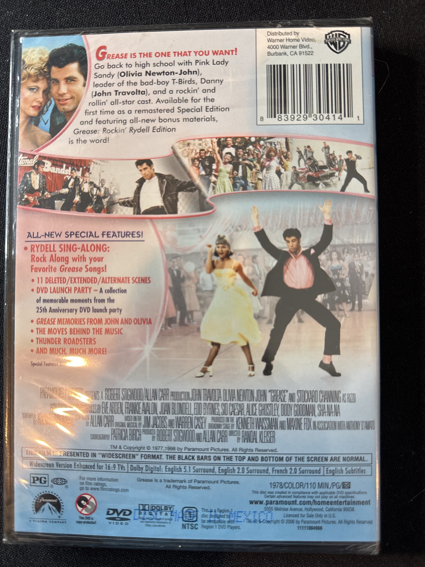 Grease DVD New Unopened