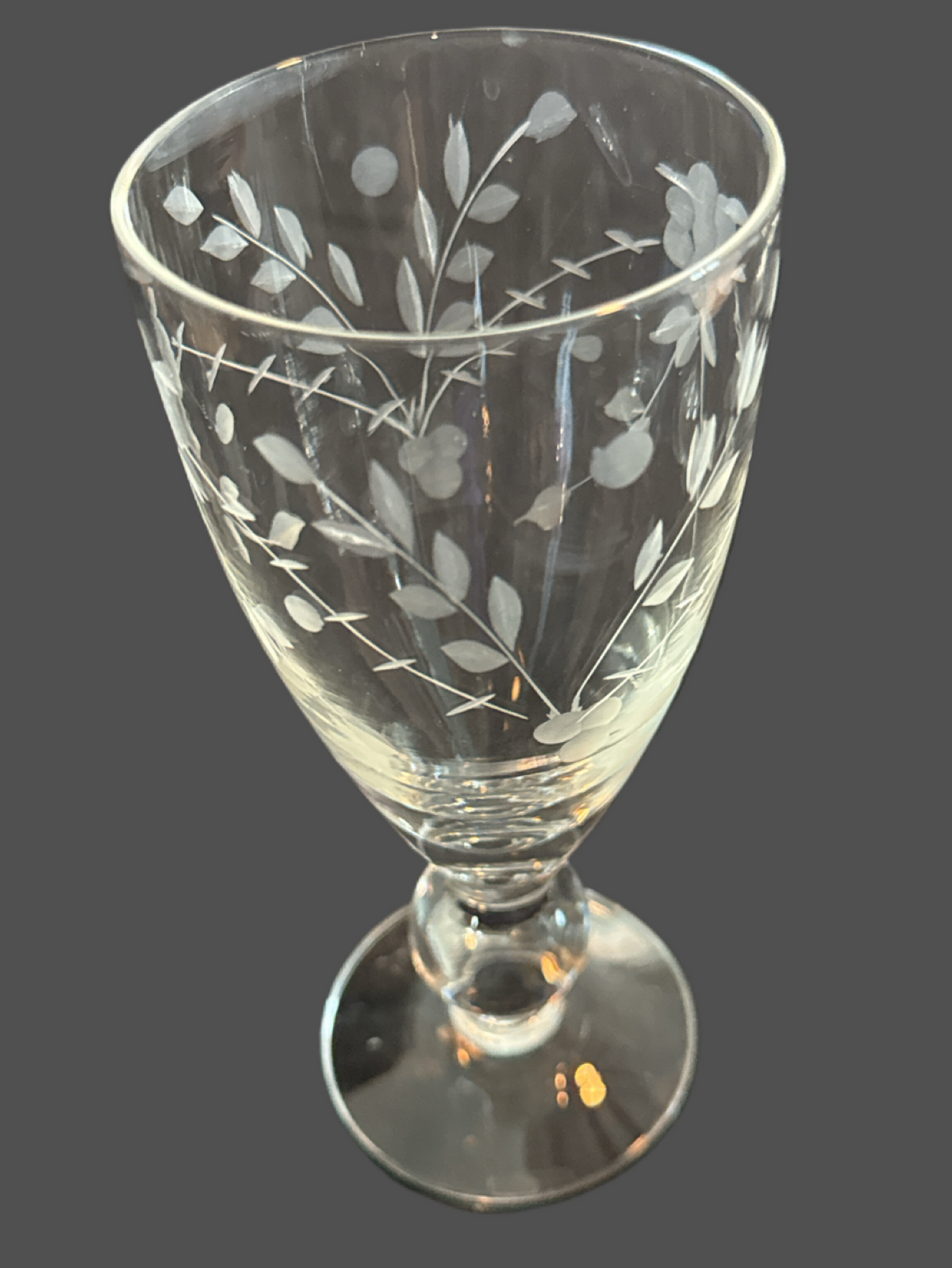 Vintage Colony Claridge Pattern Glassware Set of 5 Different Types ...