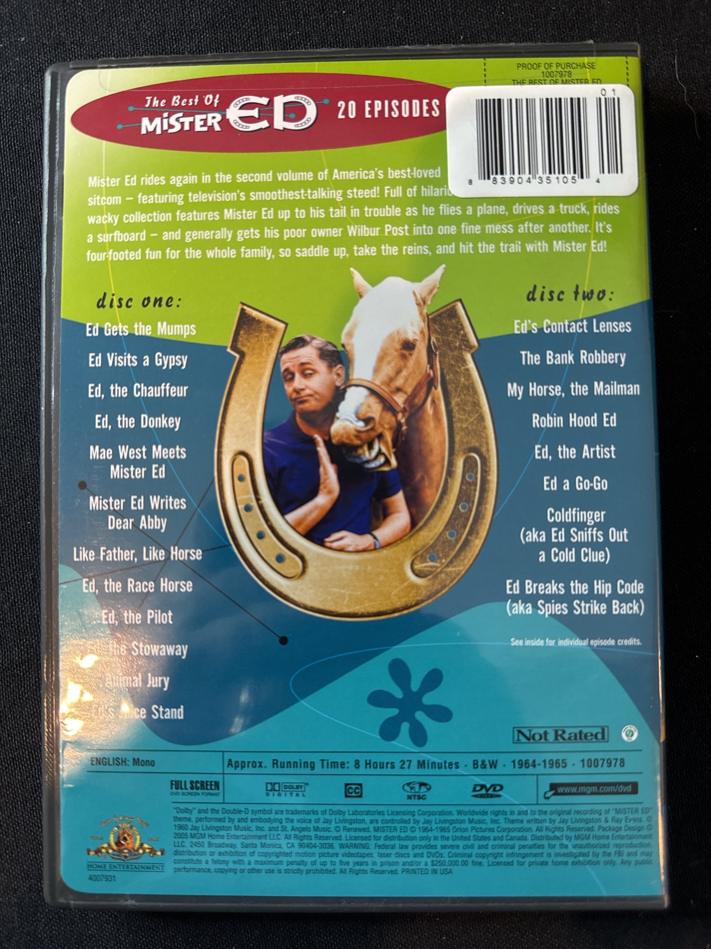 The Best of Mister Ed Volume Two DVDs