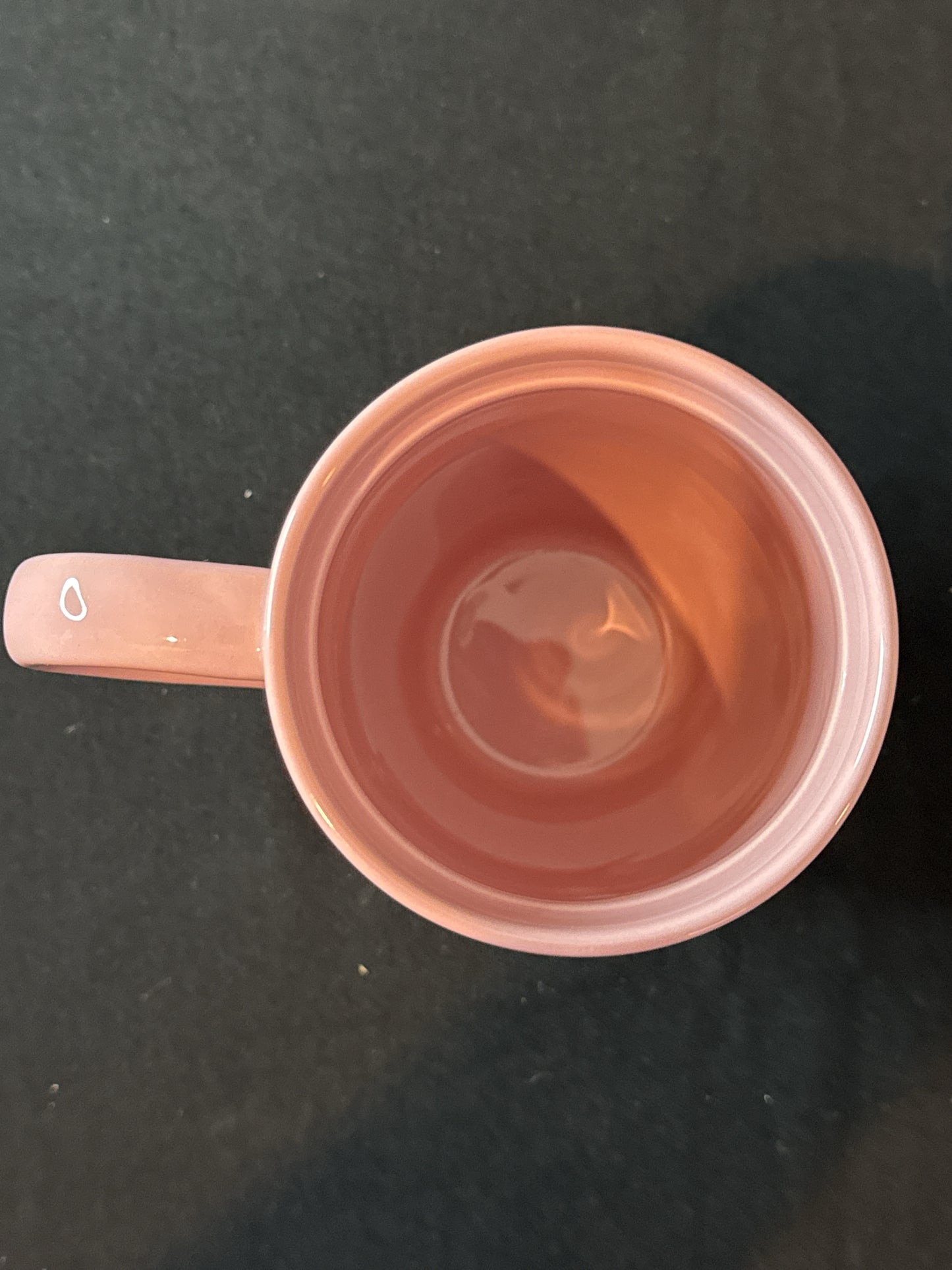 Pink Sanrio Double Sided Waving Hello Kitty Ceramic Tall Coffee Mug Cup 16oz No Lid 5.75"