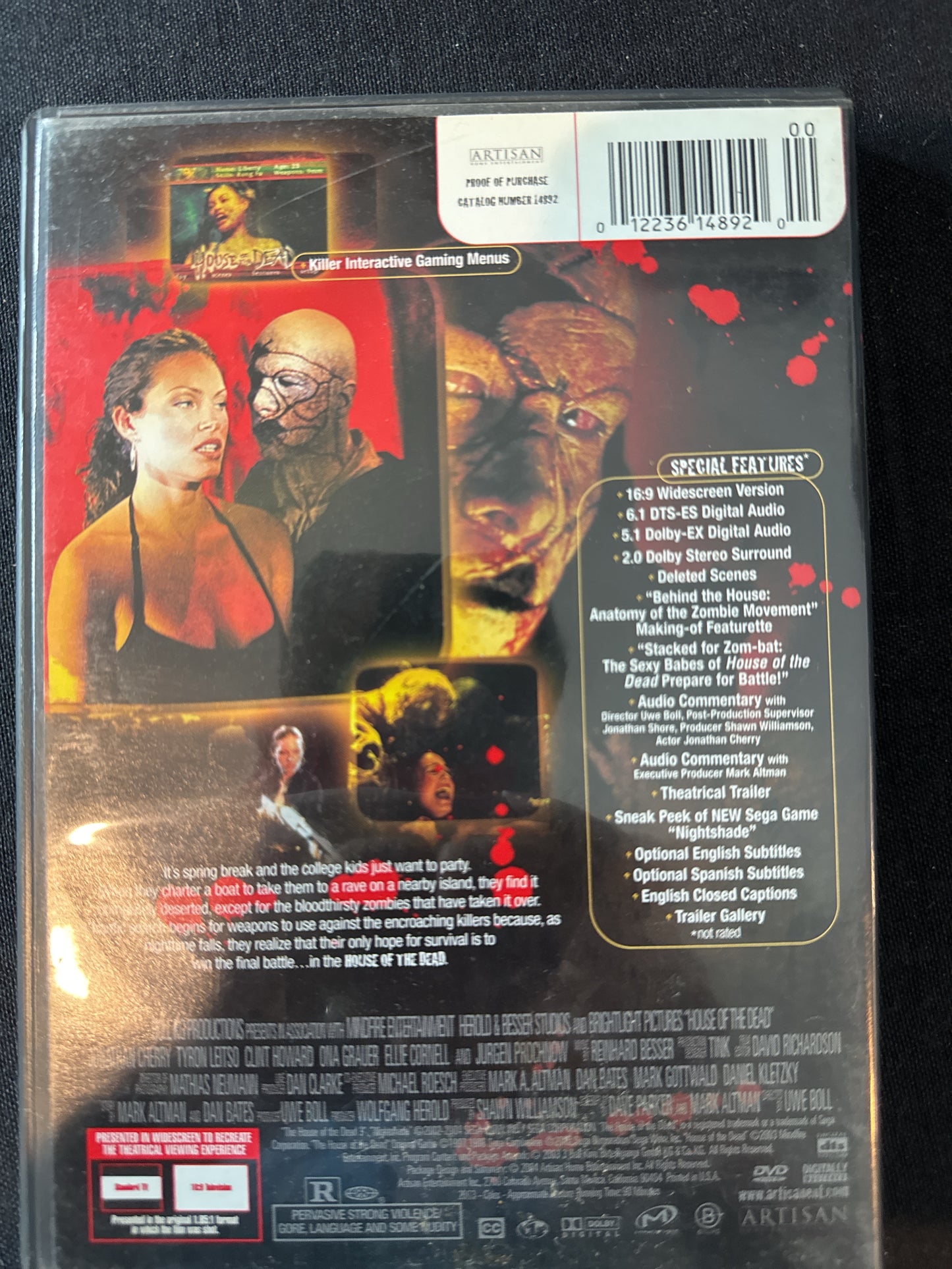 House of the Dead DVD