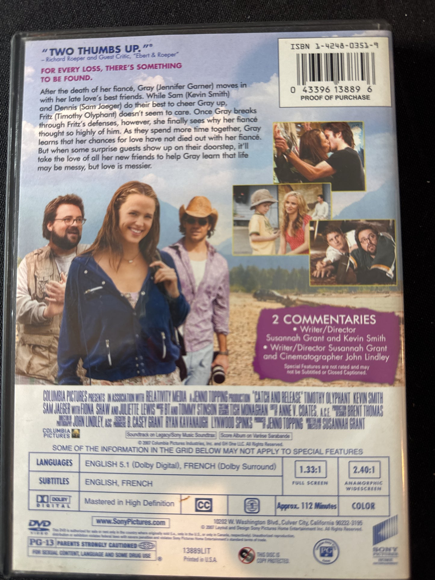 Catch & Release DVD