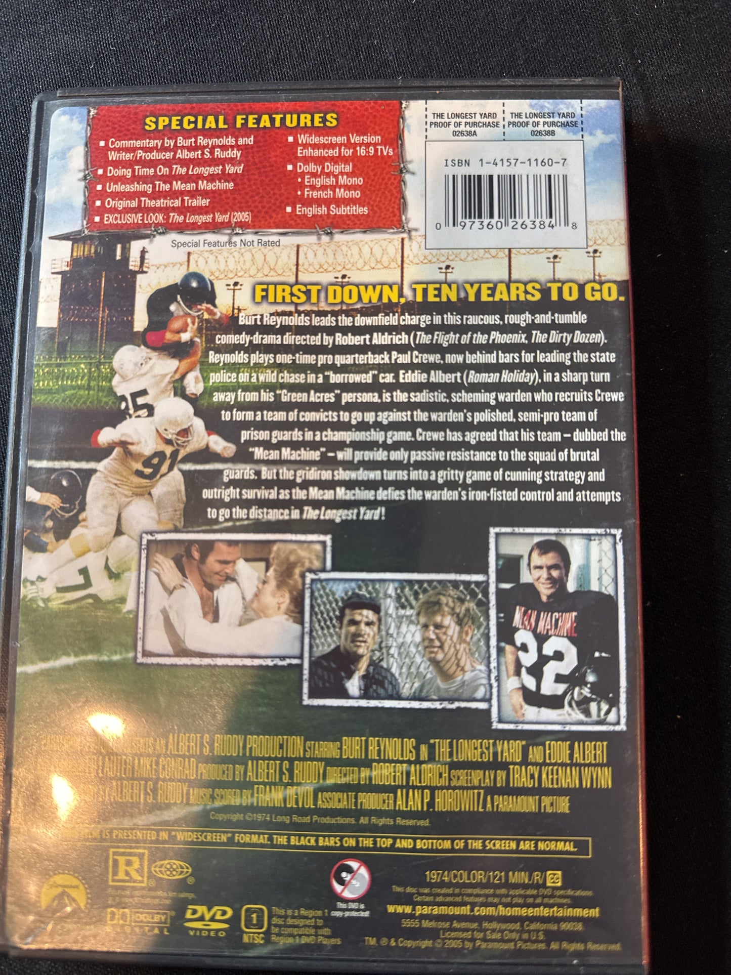 The Longest Yard DVD