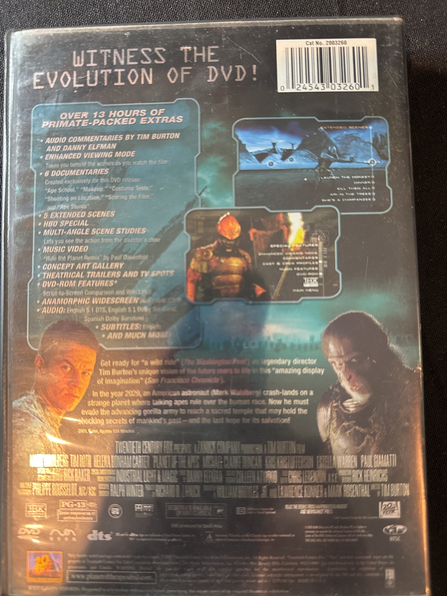 Planet of the Apes DVDs