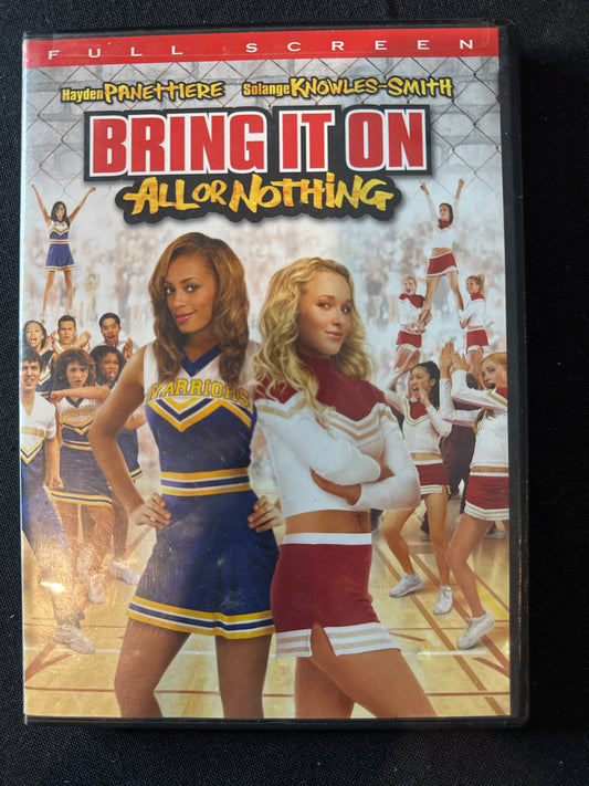 Bring It On All Or Nothing DVD