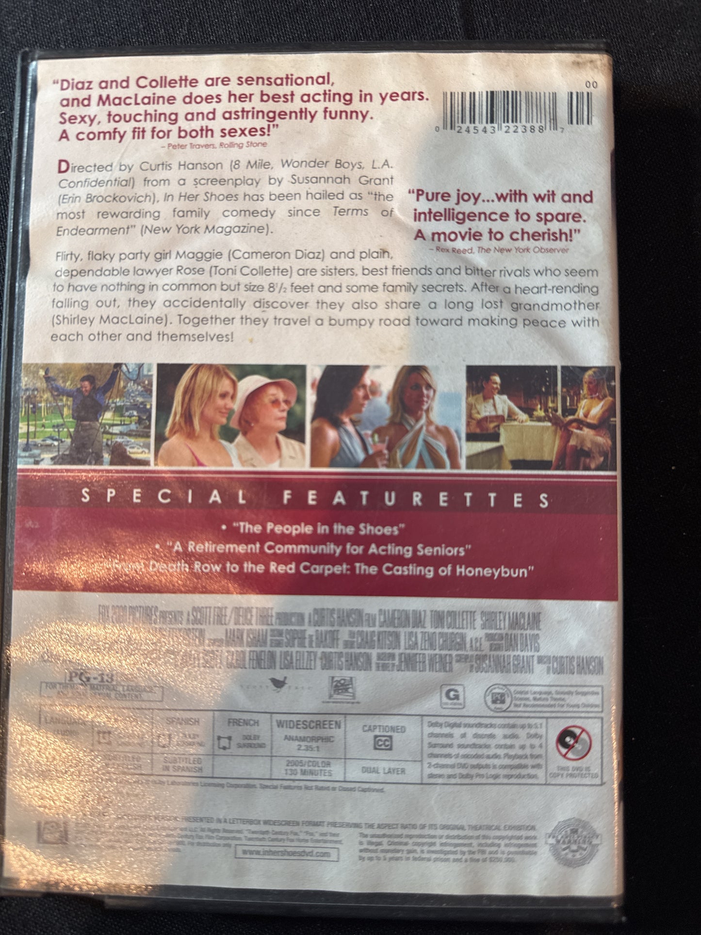 In Her Shoes DVD