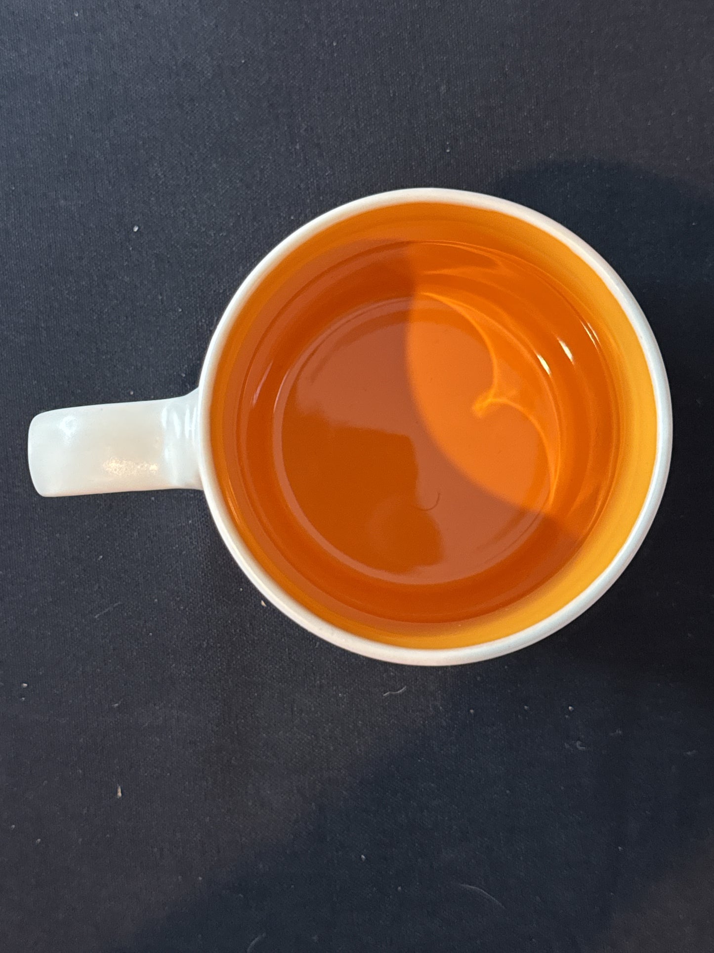 Eli Ana Halloween Coffee Cup Mug Cats Pumpkin Jack O'Lantern Orange Interior 4.25" Tall New