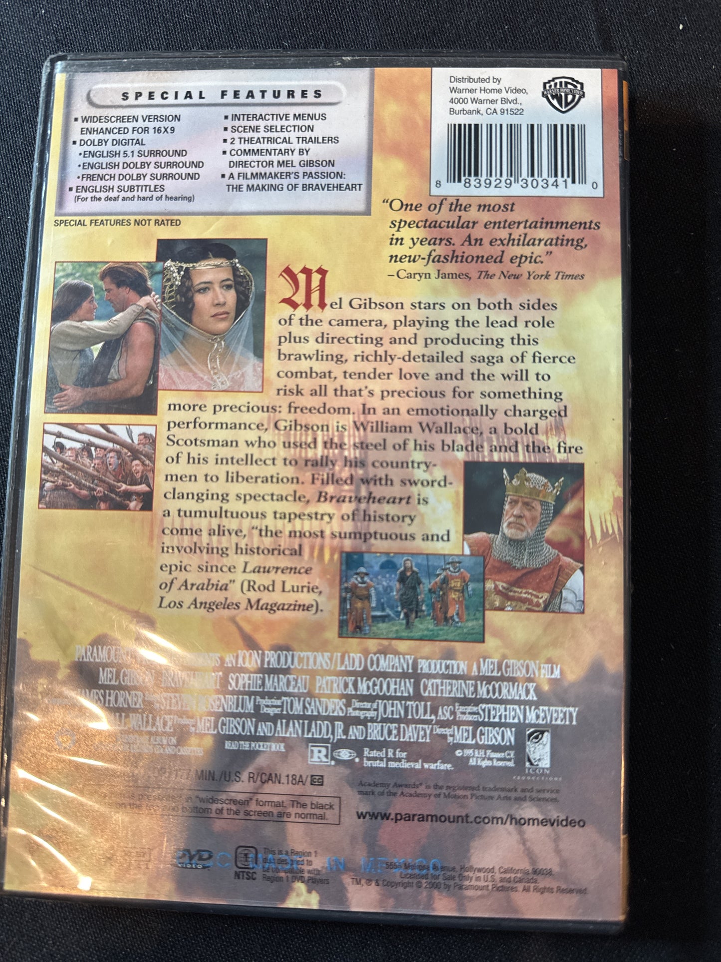 Braveheart DVD