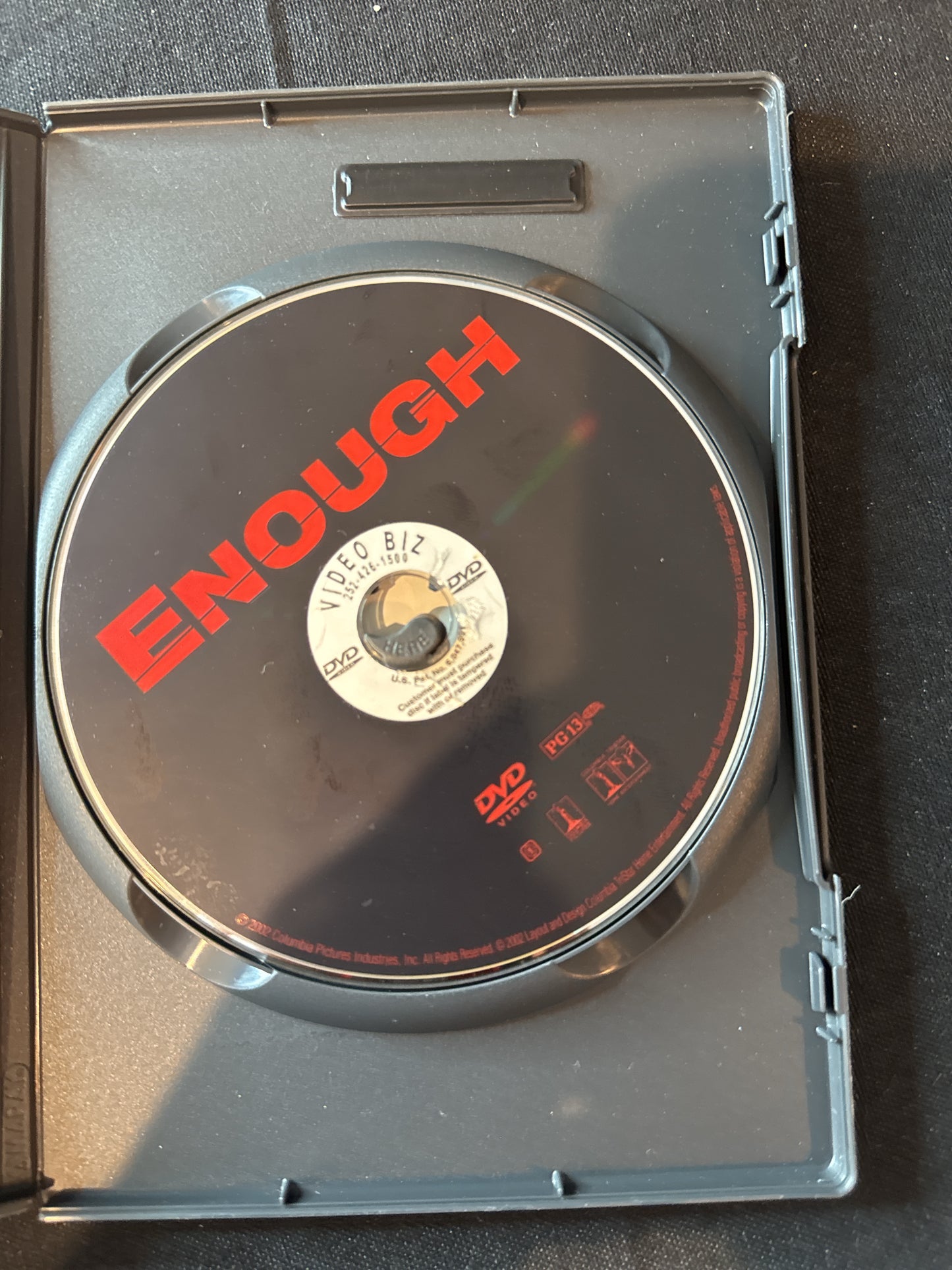 Enough DVD