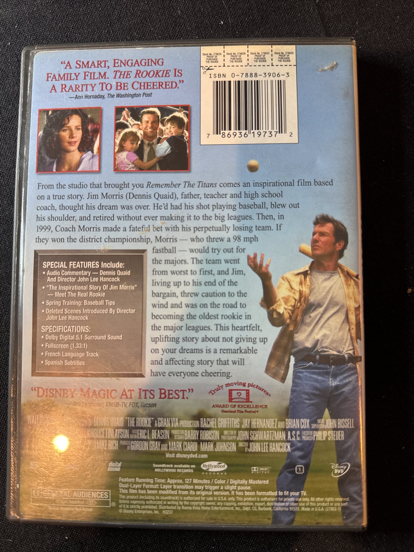 The Rookie DVD