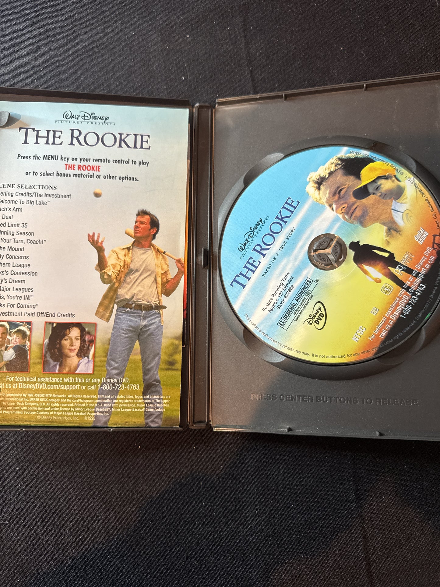 The Rookie DVD