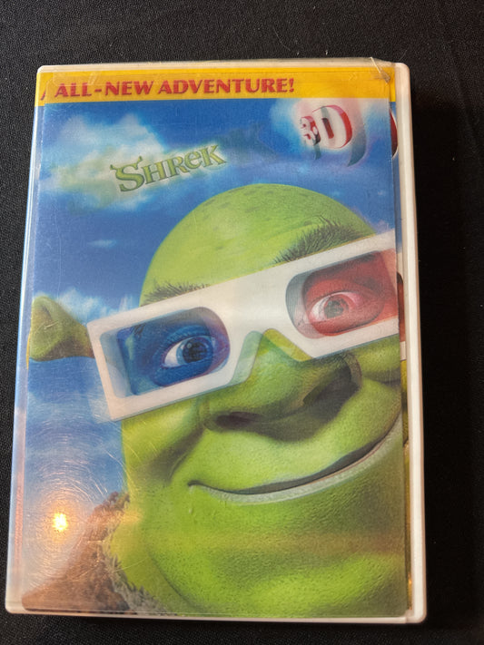 Shrek in 3D An All New Adventure DVD with 3D Glasses