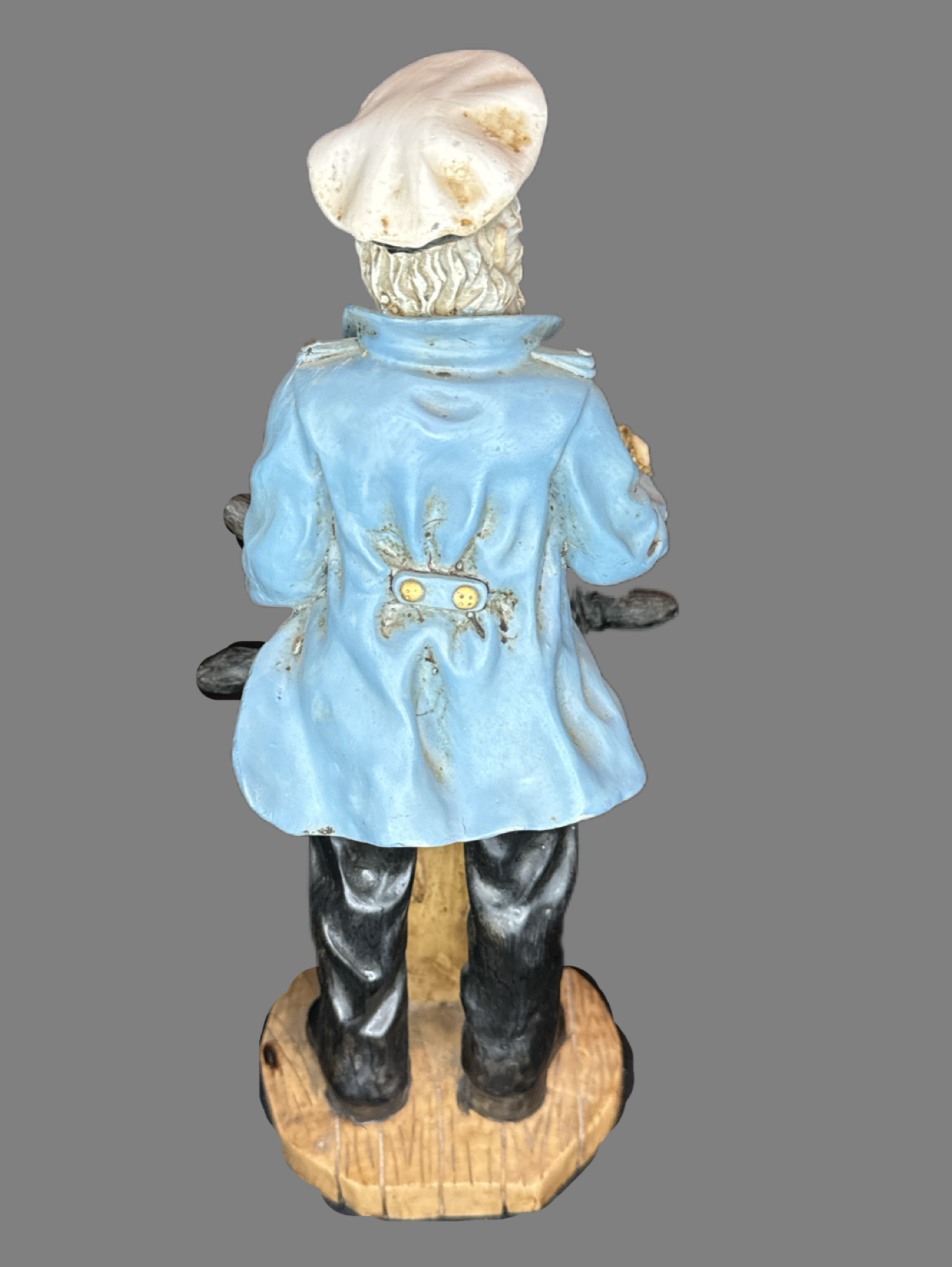 Sea Captain Ceramic Figurine 11.25"