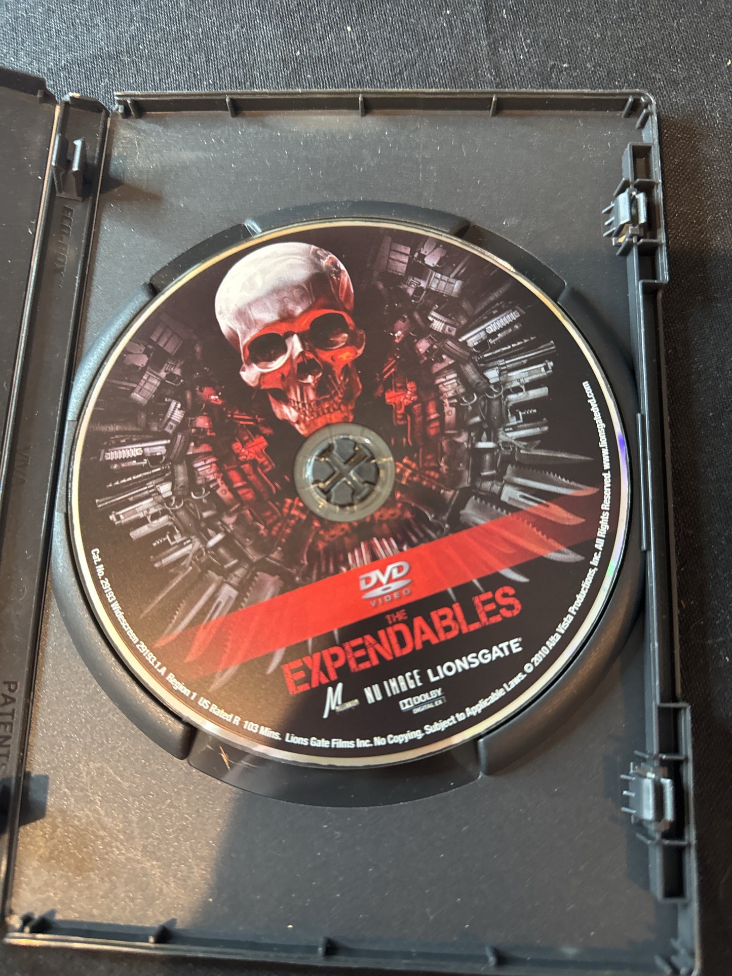 The Expendables DVD